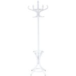 Maisonchic - porte manteau sur pieds avec 12 crochets en bois massif pour manteaux chapeaux parapluie ... Maisonchic - porte manteau sur pieds avec 12 crochets en bois massif pour manteaux chapeaux parapluie ...