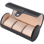 Porte - montre cylindrique � 3 grilles, pr�sentoir pour montres - bracelets, bo�te de rangement pour ...