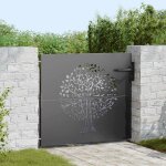 Torana - porte de , portail de 85x75 cm design arbre en acier corten Torana - porte de , portail de 85x75 cm design arbre en acier corten
