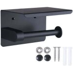 Porte - papier hygi�nique, porte - papier hygi�nique mural, avec support de rangement pour t�l�phone ...