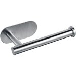 Porte - papier toilette en acier inoxydable argent� longueur 16, 5 cm salle de bain cuisine support mural ...