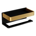 Porte papier toilette avec etagère, support papier toilette mural (perforé / non perforé) porte rouleau ... Porte papier toilette avec etagère, support papier toilette mural (perforé / non perforé) porte rouleau ...