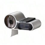 Porte - papier toilette mural �tanche, support de rangement multifonctionnel pour la maison, blanc