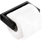 Porte - papier toilette noir, porte - papier toilette de salle de bain, ressort en acier inoxydable, ...