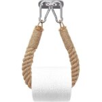 Porte - papier toilette, porte - serviette en corde de chanvre pour salle de bain et cuisine porte - ...