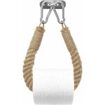 Porte - papier toilette, porte - serviette en corde de chanvre pour salle de bain et cuisine porte - ...