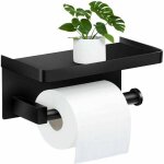 Porte papier toilette, support porte rouleau papier toilette mural sans perage, derouleur papier toilette ...