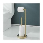 Porte papier toilette sur pied - support de porte - rouleaux de papier avec stockage - porte - papier ...