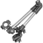 Porte - parapluie pliable en acier inoxydable pour fauteuil roulant, protection contre le soleil et la ...