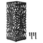 Porte - parapluies, support pour parapluies d'entre, carr, en acier, organisateur sur pieds, pour parapluies ...