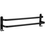 Porte peignoir et porte serviette pour s�che - serviette porte serviette mural porte serviette salle ...