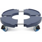 Porte plante a roulettes rotation  360, capacit de 200 kg, plateau roulant rglable  40 - 54cm, support ...