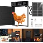 Porte poulailler automatique avec capteur de lumire - poulailler entirement tanche en porte de poulailler ...