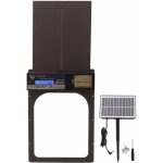 Porte de poulailler automatique - minuterie � �nergie solaire - ip45 �tanche - en aluminium - volaille ...