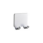 Porte - rasoir cintre en acier argent