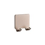 Porte - rasoir cintre en acier dor�