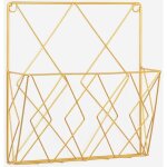 Porte - revues mural en m�tal, porte - journaux, panier � journaux, porte - revues mural pour magazines, ...