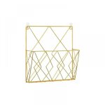 Porte revues suspendu porte magazine metal, porte - journaux panier  journaux porte revue mural avec ...