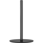 Porte - rouleau de papier essuie - tout sur pied en acier inoxydable de qualit� sup�rieure - noir - pour ...