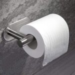 Porte - rouleau de papier toilette sans perage pour salle de bain et buanderie, acier inoxydable sus304, ...