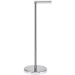 Porte - rouleau de papier toilette sur pied avec base lourde, support de rouleau de papier toilette de ... Porte - rouleau de papier toilette sur pied avec base lourde, support de rouleau de papier toilette de ...