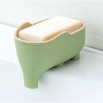 Porte - savon lphant mignon, porte - savon avec gouttoir, porte - ponge  vaisselle avec bac  eau, ...