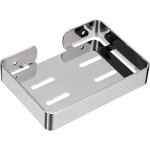 Porte - savon mural en acier inoxydable, robuste, prot�ge - savon de douche, porte - �ponge de salle ...