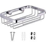 Porte savon mural inoxydable 304 distributeur douche plateau �ponge robuste salle de bain cuisine