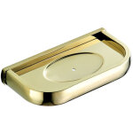 Porte - savon mural en laiton, porte - savon de salle de bain, accessoires de douche (dor�)