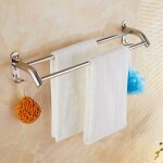 Porte serviette chrom tagre serviette porte - serviettes en acier inoxydable tagre serviette salle ...