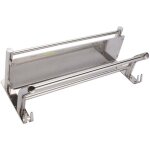 Porte serviette chrom� �tag�re serviette barres porte - serviettes en acier inoxydable �tag�re serviette ...