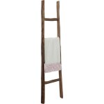 Porte - serviettes chelle de rangement en bois chelle  serviettes sur pied pour salle de bain chelle ...