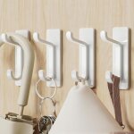 Porte serviette salle de bain, accroche torchon cuisine, porte manteau adhésif, attache murale sans percer, ... Porte serviette salle de bain, accroche torchon cuisine, porte manteau adhésif, attache murale sans percer, ...