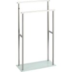 Porte - serviettes wenko debar inox satiné sur pied 2 stangen design moderne porte - serviettes salle ... Porte - serviettes wenko debar inox satiné sur pied 2 stangen design moderne porte - serviettes salle ...