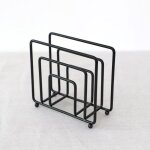 Porte serviette de table (noir), support serviette papier, pour table, plan de travail ou bureau, la ... Porte serviette de table (noir), support serviette papier, pour table, plan de travail ou bureau, la ...