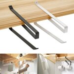 Porte sopalin mural, 2pcs porte rouleau papier cuisine conception en forme de z, support de rouleau de ...