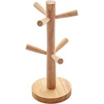 Porte tasse, porte - tasse en bois arbre � tasses rack support porte - gobelets support de tasse suspendu ...