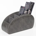 Porte - t�l�commande avec 5 poches, grand support pour tv, dvd, cl� 4k et t�l�commandes bluray, rangement ...