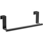 Aougo - porte torchons, 23 cm porte torchons, porte serviettes  suspendre, porte torchons cuisine, noir ...