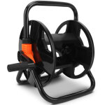 Porte - tuyau de 20m pouces, chariot vide pour le jardin, camping ou balcon, noir - gistuch