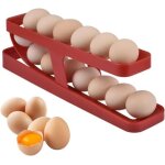 Porte - ?ufs roulant automatique - rouge - 2 niveaux - �conomisez de l'espace