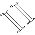 Porte - verres � vin noir, barre � verres, support � verres suspendu, utilis� dans un bar, une cave � ...