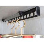 Porte - v�tements armoire garde - robe extractible coulissant pour cintre support portemanteau for pour ...