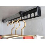 Porte - vêtements armoire garde - robe extractible coulissant pour cintre support portemanteau for pour ... Porte - vêtements armoire garde - robe extractible coulissant pour cintre support portemanteau for pour ...