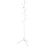 Portemanteau en bois massif, porte - v�tement, avec 8 crochets pour v�tements, sacs, veste, pour entr�e, ...