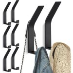 Portemanteau mural 8 pi�ces, crochet mural, crochet mural avec vis invisible, crochet pour manteaux, ...