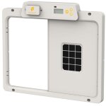 Portier automatique horizontal pour poulailler chicka Portier automatique horizontal pour poulailler chicka