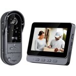 Portier video sans fil sonnette exterieur etanche ip67 ecran ips 4. 3 Portier video sans fil sonnette exterieur etanche ip67 ecran ips 4. 3