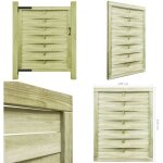 Portillon bois de pin imprégné 100x125 cm vert - portail bois - portail jardin - portillon bois - portillon ... Portillon bois de pin imprégné 100x125 cm vert - portail bois - portail jardin - portillon bois - portillon ...