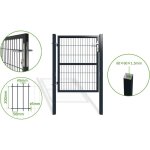 Casanoov - portillon grillagé 1m gris razo h. 120cm Casanoov - portillon grillagé 1m gris razo h. 120cm